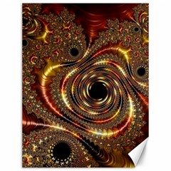 Geometric Art Fractal Abstract Art Canvas 12  X 16  by Ndabl3x