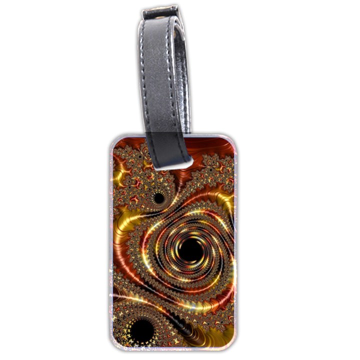 Geometric Art Fractal Abstract Art Luggage Tag (two sides)