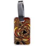 Geometric Art Fractal Abstract Art Luggage Tag (two sides) Back