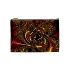 Geometric Art Fractal Abstract Art Cosmetic Bag (medium)