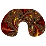 Geometric Art Fractal Abstract Art Travel Neck Pillow Front