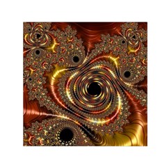 Geometric Art Fractal Abstract Art Square Satin Scarf (30  X 30 ) by Ndabl3x