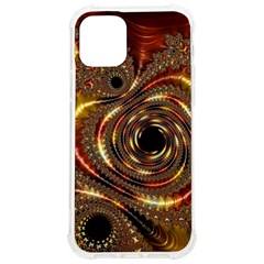 Geometric Art Fractal Abstract Art Iphone 12/12 Pro Tpu Uv Print Case by Ndabl3x