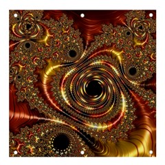 Geometric Art Fractal Abstract Art Banner And Sign 4  X 4  by Ndabl3x