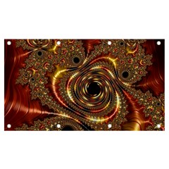 Geometric Art Fractal Abstract Art Banner And Sign 7  X 4  by Ndabl3x