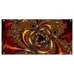 Geometric Art Fractal Abstract Art Banner and Sign 8  x 4  Front