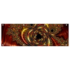 Geometric Art Fractal Abstract Art Banner And Sign 9  X 3 