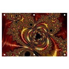 Geometric Art Fractal Abstract Art Banner And Sign 6  X 4  by Ndabl3x