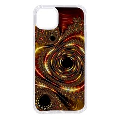 Geometric Art Fractal Abstract Art Iphone 14 Plus Tpu Uv Print Case