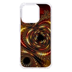 Geometric Art Fractal Abstract Art Iphone 14 Pro Tpu Uv Print Case