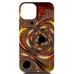 Geometric Art Fractal Abstract Art Iphone 14 Black Uv Print Case