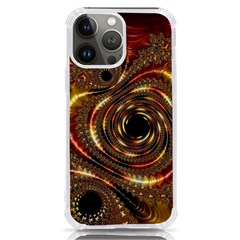 Geometric Art Fractal Abstract Art Iphone 13 Pro Max Tpu Uv Print Case by Ndabl3x