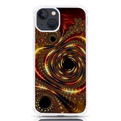 Geometric Art Fractal Abstract Art Iphone 13 Tpu Uv Print Case by Ndabl3x