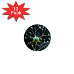 Neuron Network 1  Mini Magnet (10 pack)  Front