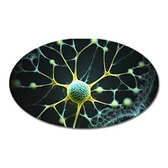 Neuron Network Oval Magnet