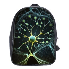 Neuron Network School Bag (large) by Ndabl3x