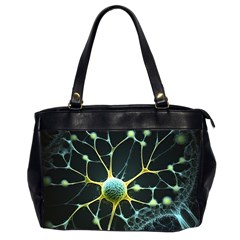 Neuron Network Oversize Office Handbag (2 Sides) by Ndabl3x