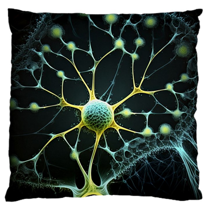 Neuron Network Large Cushion Case (One Side)