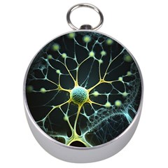 Neuron Network Silver Compasses by Ndabl3x