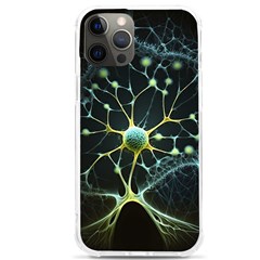 Neuron Network Iphone 12 Pro Max Tpu Uv Print Case by Ndabl3x