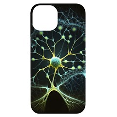 Neuron Network Iphone 14 Black Uv Print Case by Ndabl3x