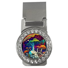 Mushrooms Fungi Psychedelic Money Clips (cz)  by Ndabl3x