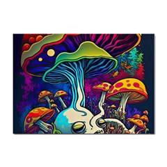 Mushrooms Fungi Psychedelic Sticker A4 (100 Pack) by Ndabl3x