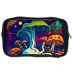 Mushrooms Fungi Psychedelic Toiletries Bag (one Side) by Ndabl3x