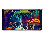 Mushrooms Fungi Psychedelic Pencil Case Back