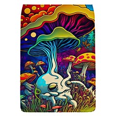 Mushrooms Fungi Psychedelic Removable Flap Cover (s) by Ndabl3x