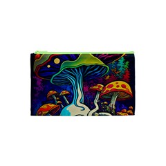 Mushrooms Fungi Psychedelic Cosmetic Bag (xs)