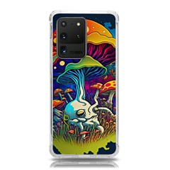 Mushrooms Fungi Psychedelic Samsung Galaxy S20 Ultra 6 9 Inch Tpu Uv Case by Ndabl3x