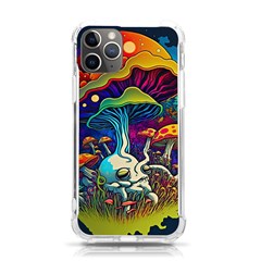 Mushrooms Fungi Psychedelic Iphone 11 Pro 5 8 Inch Tpu Uv Print Case by Ndabl3x