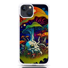 Mushrooms Fungi Psychedelic Iphone 13 Tpu Uv Print Case