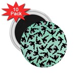 Orca Killer Whale Fish 2.25  Magnets (10 pack)  Front