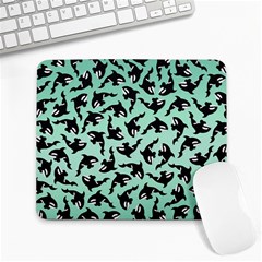 Orca Killer Whale Fish Large Mousepad by Ndabl3x