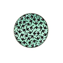 Orca Killer Whale Fish Hat Clip Ball Marker (4 Pack) by Ndabl3x