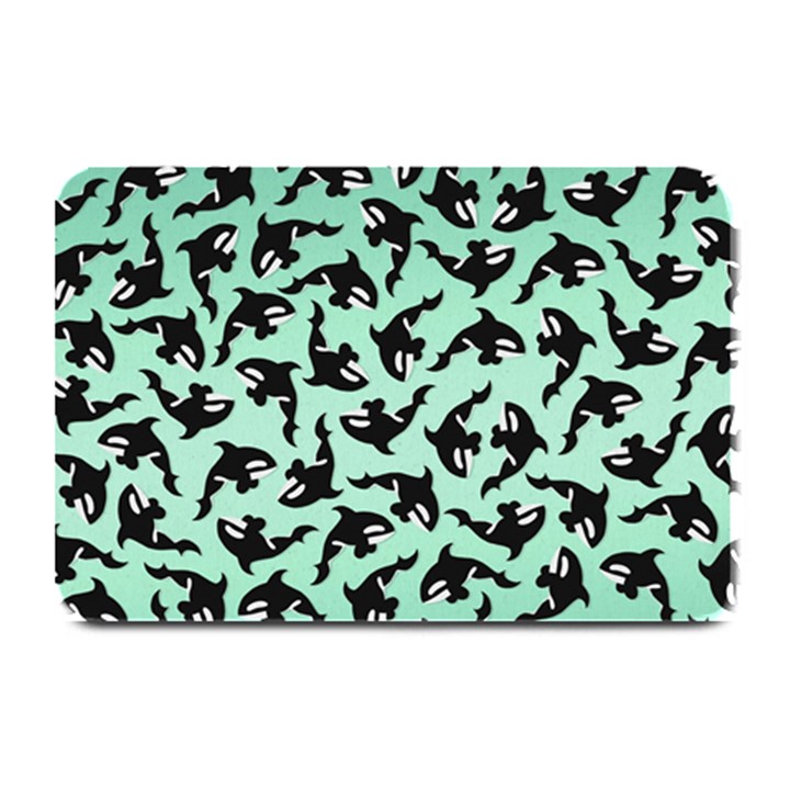 Orca Killer Whale Fish Plate Mats