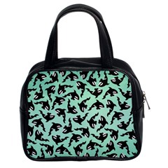 Orca Killer Whale Fish Classic Handbag (two Sides) by Ndabl3x