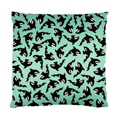 Orca Killer Whale Fish Standard Cushion Case (one Side) by Ndabl3x