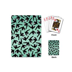 Orca Killer Whale Fish Playing Cards Single Design (mini) by Ndabl3x