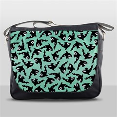 Orca Killer Whale Fish Messenger Bag by Ndabl3x