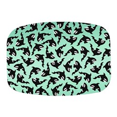 Orca Killer Whale Fish Mini Square Pill Box by Ndabl3x