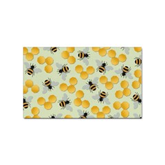 Honey Bee Bees Pattern Sticker Rectangular (10 Pack) by Ndabl3x