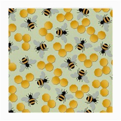 Honey Bee Bees Pattern Medium Glasses Cloth by Ndabl3x