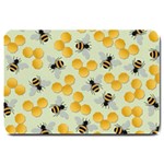 Honey Bee Bees Pattern Large Doormat 30 x20  Door Mat