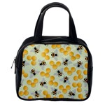 Honey Bee Bees Pattern Classic Handbag (Two Sides) Back