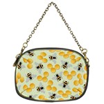 Honey Bee Bees Pattern Chain Purse (One Side) Front