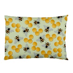 Honey Bee Bees Pattern Pillow Case by Ndabl3x