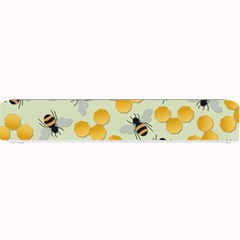 Honey Bee Bees Pattern Small Bar Mat by Ndabl3x